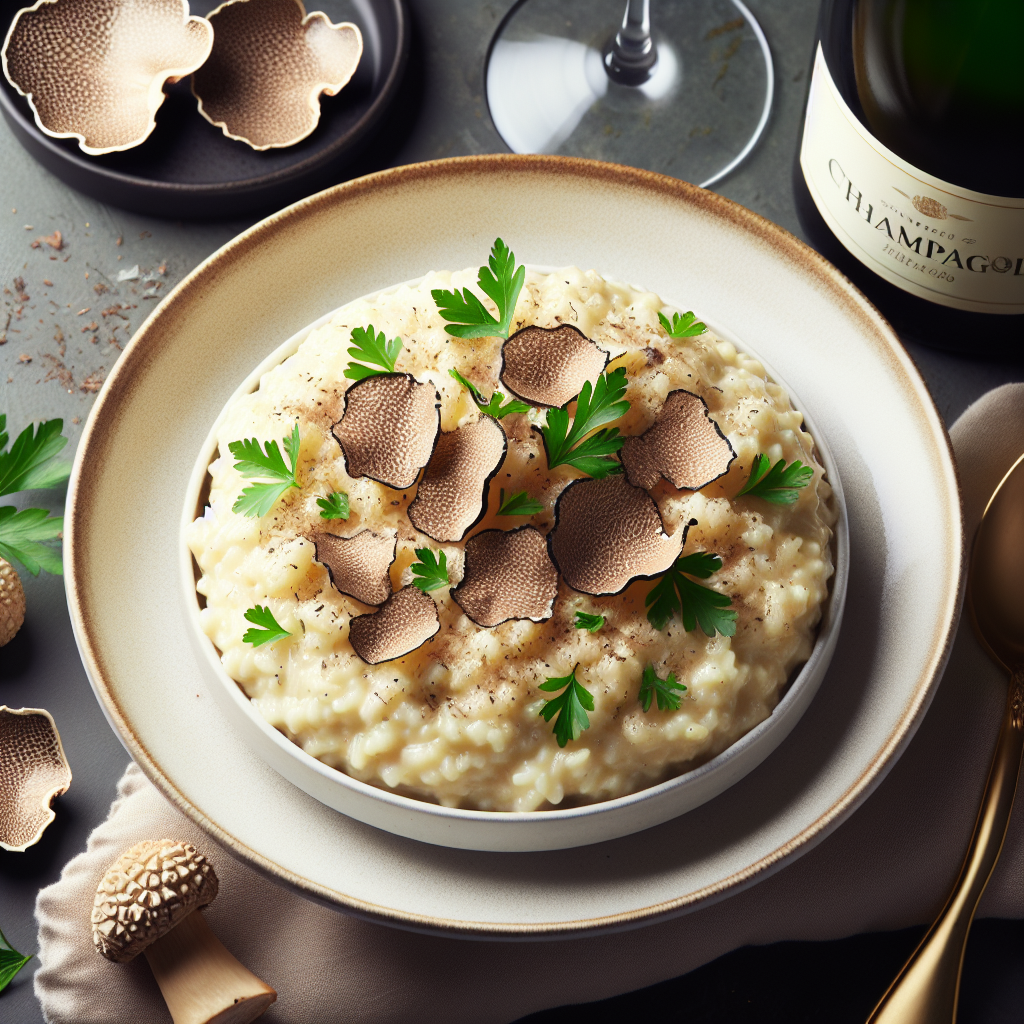 Risotto allo Champagne e Tartufo: Una Ricetta Gourmet da Provare 1 chatcmpl