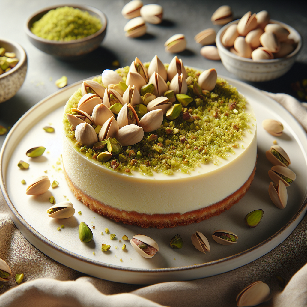 Cheesecake al Pistacchio con Base di Biscotto Salato: La Ricetta Perfetta da Provare! 1 chatcmpl