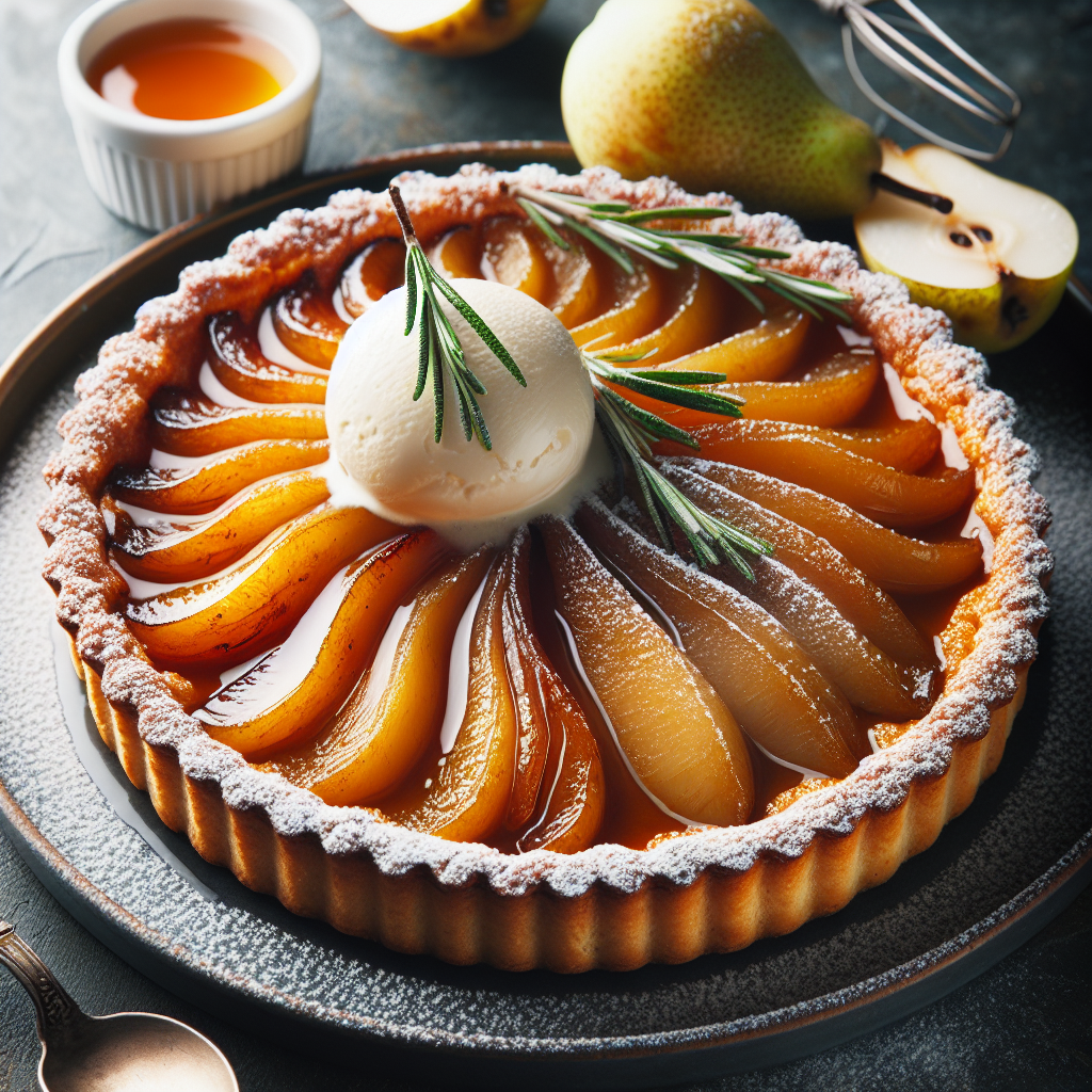 Tarte Tatin di Pere Caramellate con Crema Inglese alla Vaniglia: Ricetta Gourmet da Provare 1 chatcmpl
