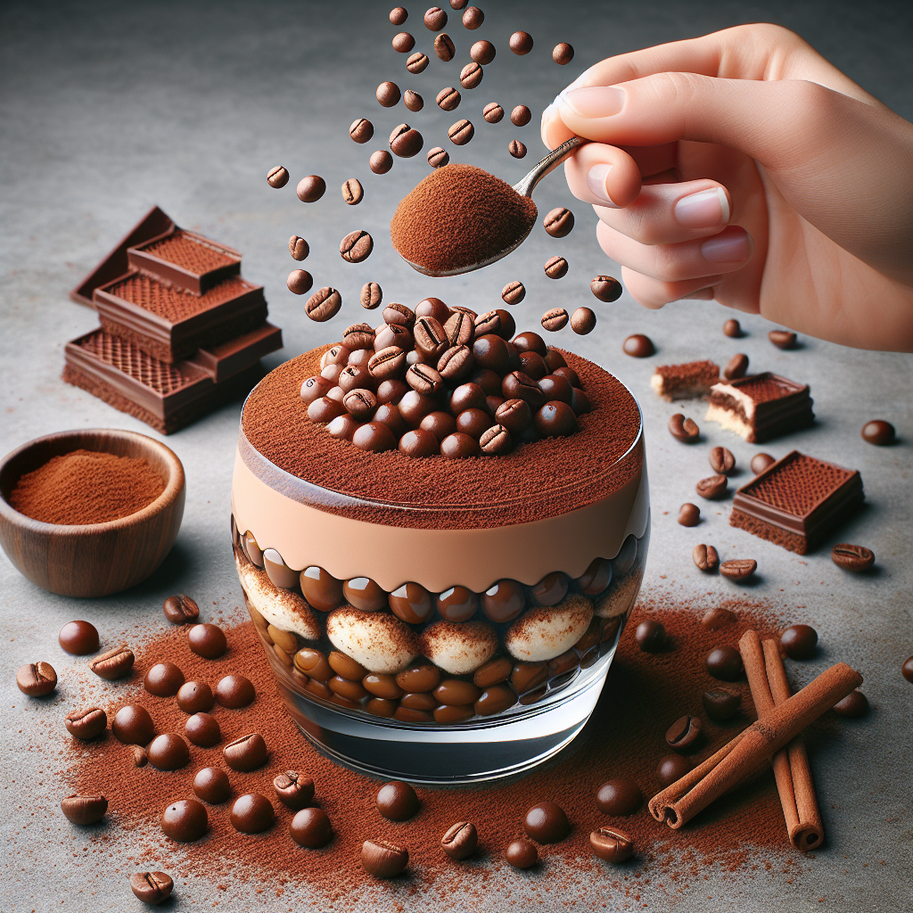 Delizioso Tiramisù in Bicchiere con Crumble al Cacao e Perle di Caffè: La Ricetta Perfetta! 1 chatcmpl