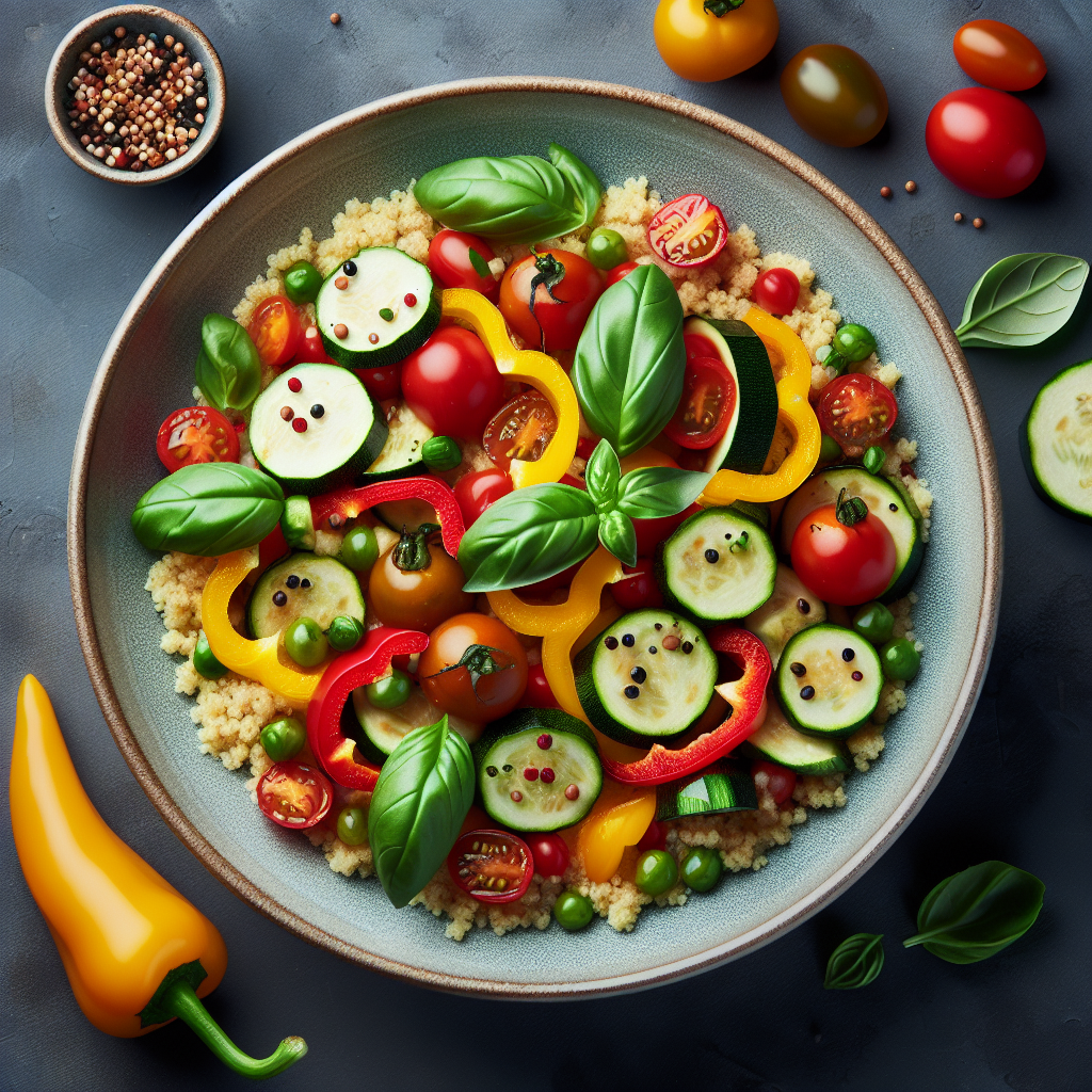 Cous Cous Integrale: Ricetta Estiva con Verdure Fresche e Colorate 1 chatcmpl