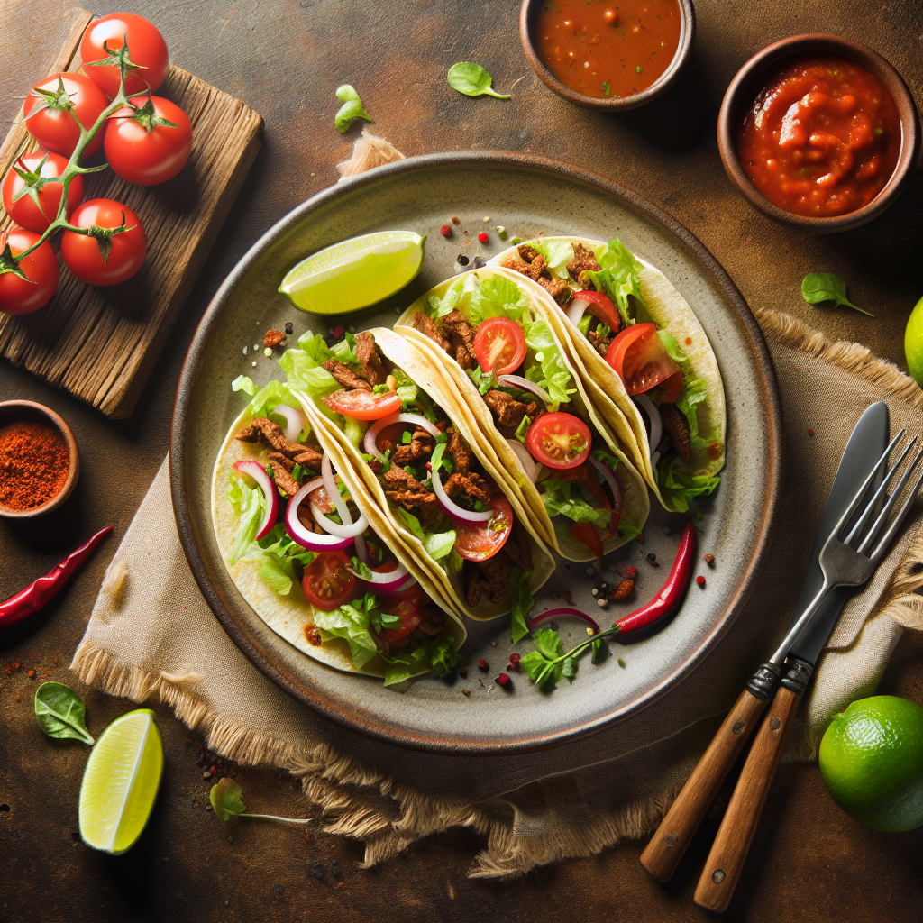 Tacos Messicani: La Ricetta Facile per Gustare Carne e Verdure a Casa tua 1 chatcmpl BVaeefydKd9APFfY3N1crXRoVDshO