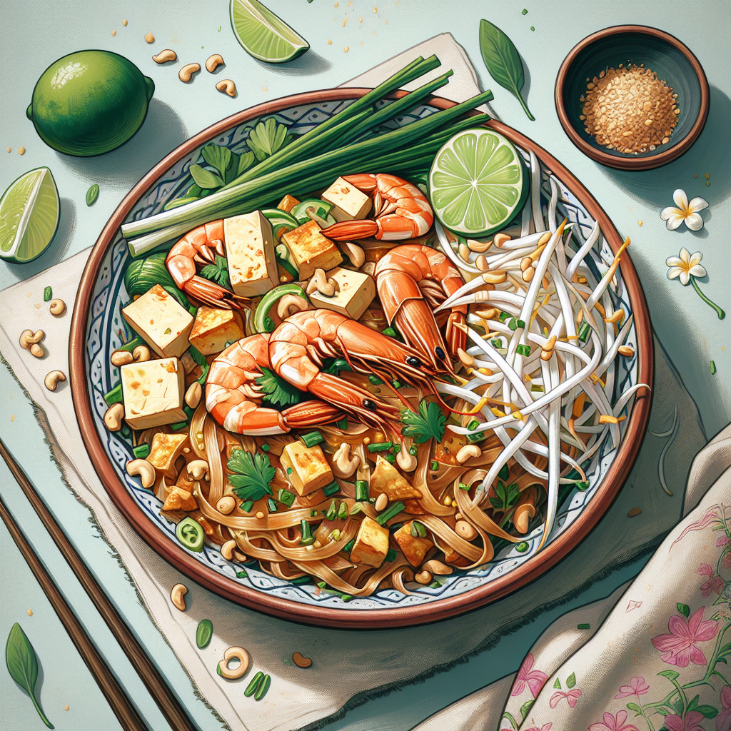 Pad Thai: La Ricetta Veloce per Gustare i Noodles di Riso Thai a Casa 1 chatcmpl