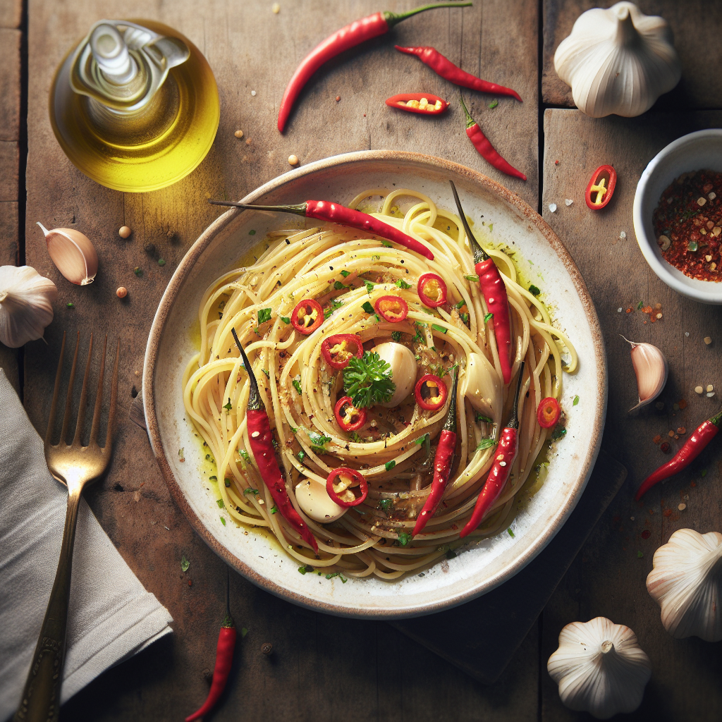 Spaghetti Aglio, Olio e Peperoncino: La Ricetta Facile e Veloce da Preparare 1 chatcmpl BVigDceQLuE5PcT8vPkAm1KmFWOHY