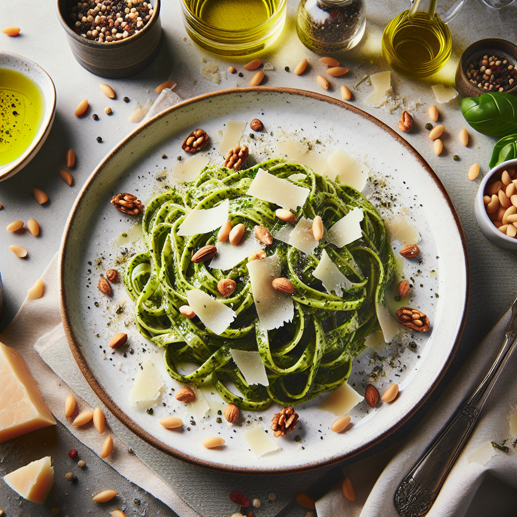 Tagliatelle al Pesto di Rucola: Ricetta Fresca e Veloce da Provare 1 chatcmpl BVigI0vFqJY8Hgi7Zl5ASTM2CNiJ1