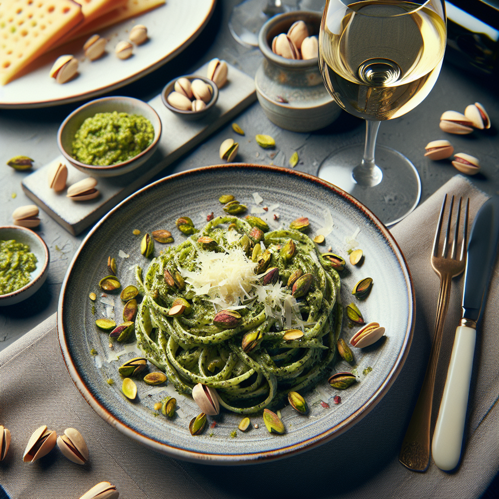 Pasta al Pesto di Pistacchio: Ricetta Gourmet Pronta in 10 Minuti 1 chatcmpl BVigLqg7zfX8gkYRidCTzc9LL0nSp