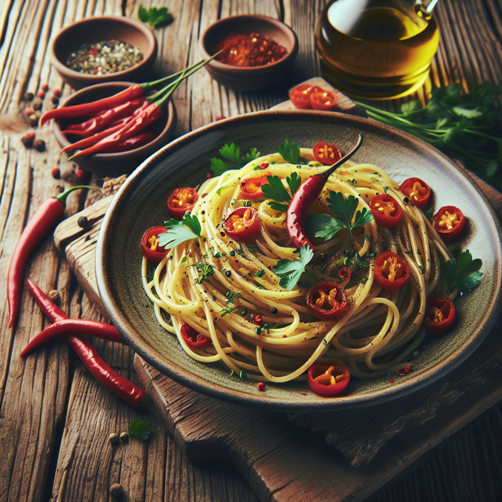Spaghetti Aglio, Olio e Peperoncino: La Ricetta Classica per un Piatto Velocissimo 1 chatcmpl