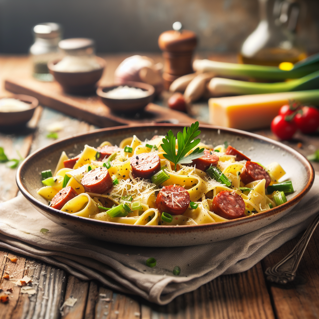 Pappardelle con Salsiccia e Porri: La Ricetta Rustica e Veloce per un Pranzo Delizioso 1 chatcmpl BVimuDOU75iUJwegtzcYP5Mwdm3Ol