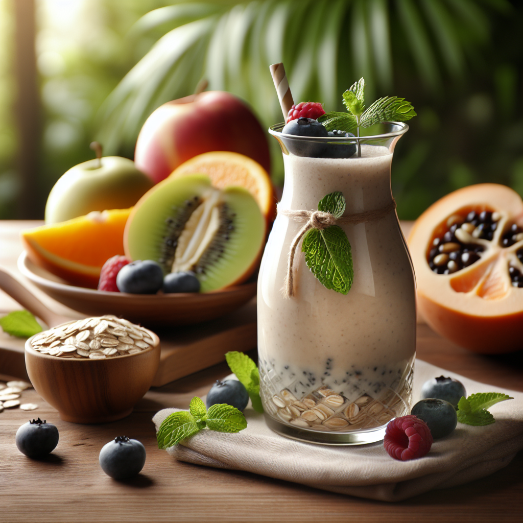 Smoothie Anti-Stress: Ricetta con Ashwagandha e Latte di Avena 1 chatcmpl