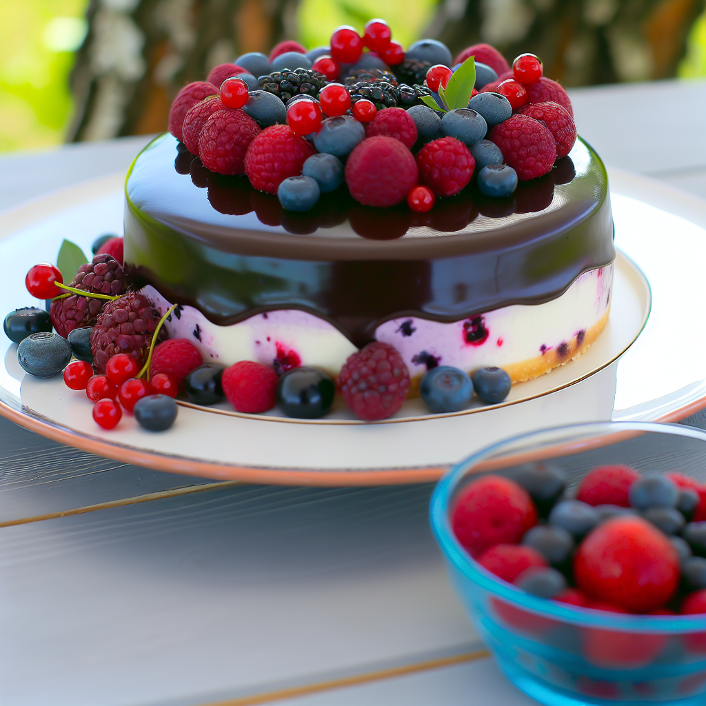 Cheesecake Fredda ai Frutti di Bosco: La Ricetta Facile e Senza Cottura 1 chatcmpl