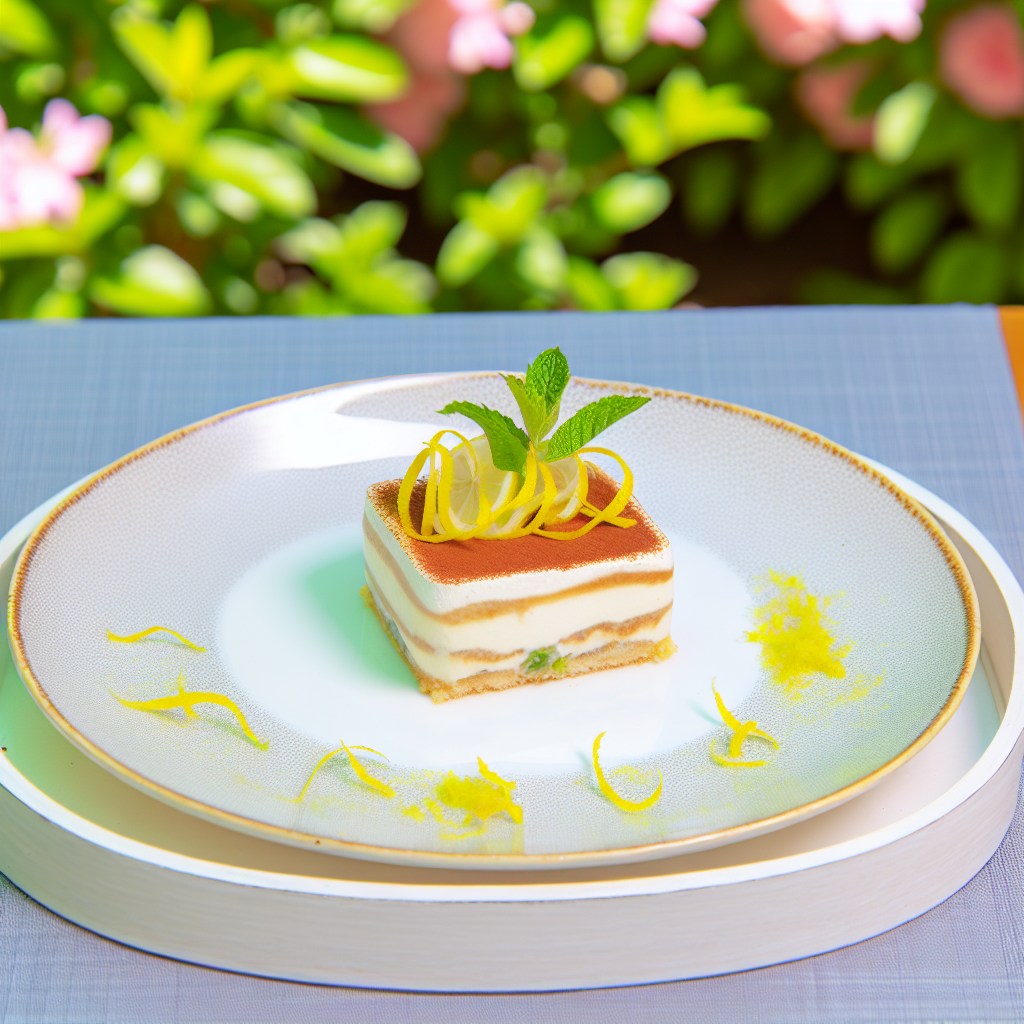 Tiramisù al Limone Senza Uova: Il Dolce Estivo Fresco e Leggero 1 chatcmpl