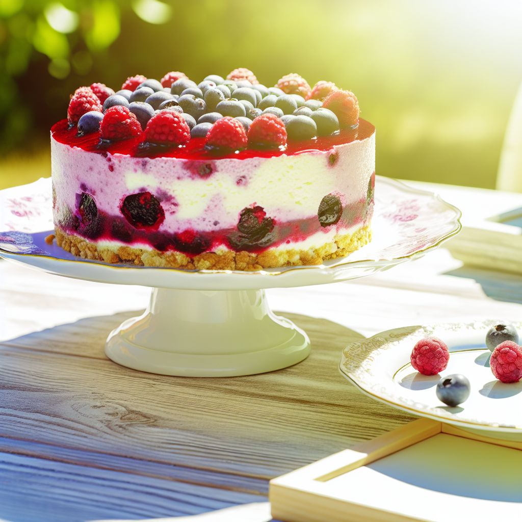 Cheesecake Fredda ai Frutti di Bosco: La Ricetta Estiva Senza Cottura Perfetta! 1 chatcmpl