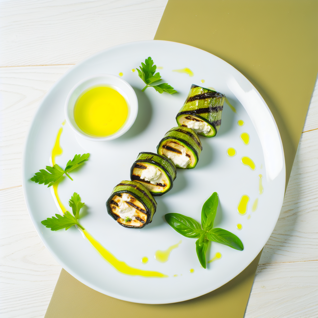 Involtini di Zucchine Grigliate con Formaggio Fresco: Ricetta Leggera e Sfiziosa 1 chatcmpl