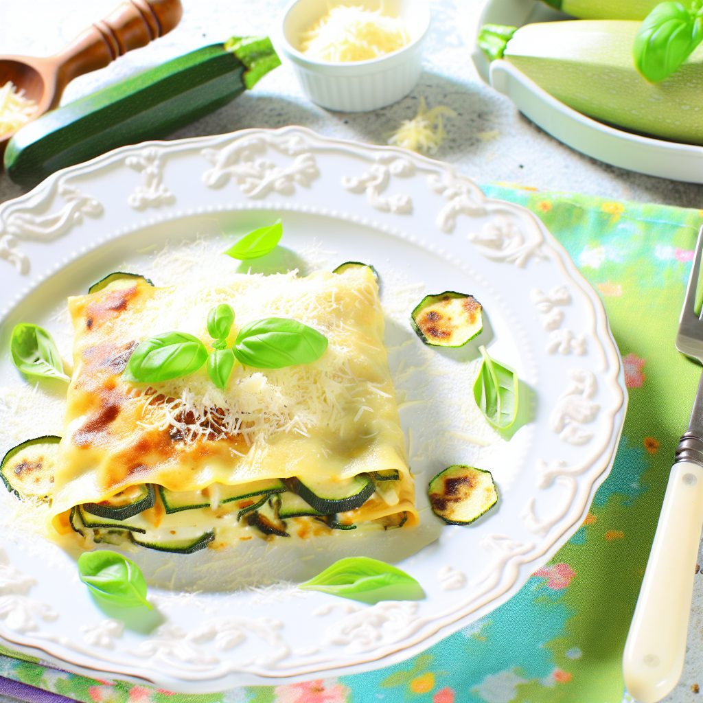Lasagne Estive con Zucchine Cremose: Un Veloce e Gustoso Comfort Food 1 Lasagne Estive con Zucchine Cremose: Un Veloce e Gustoso Comfort Food