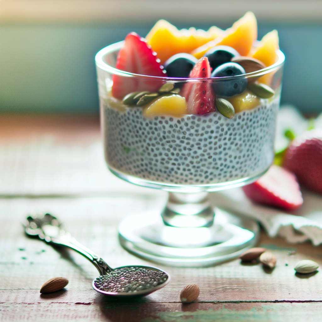 Chia Pudding: La Ricetta Veloce per una Colazione Super Sana 1 Chia Pudding: La Ricetta Veloce per una Colazione Super Sana