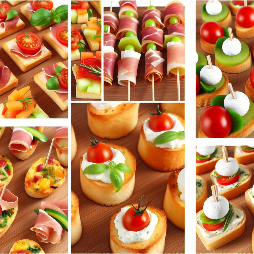 10 Idee per Antipasti Veloci e Sfiziosi da Provare Subito! 1 10 Idee per Antipasti Veloci e Sfiziosi da Provare Subito!