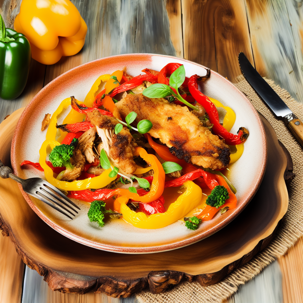 Pollo con Peperoni: Ricetta Tradizionale Facile e Gustosa 1 Pollo con Peperoni: Ricetta Tradizionale Facile e Gustosa
