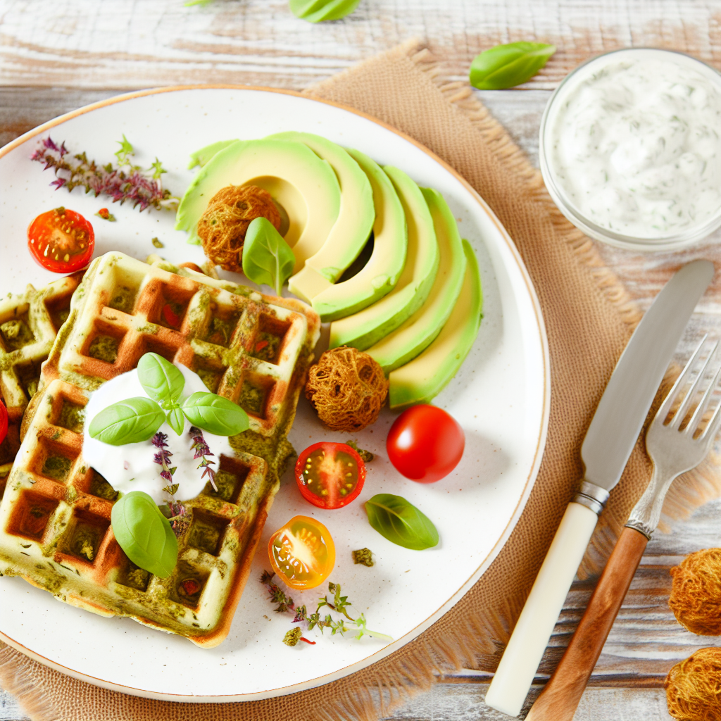 Waffle Salati alle Erbe: Una Gustosa Idea per un Brunch Originale 1 Waffle Salati alle Erbe: Una Gustosa Idea per un Brunch Originale