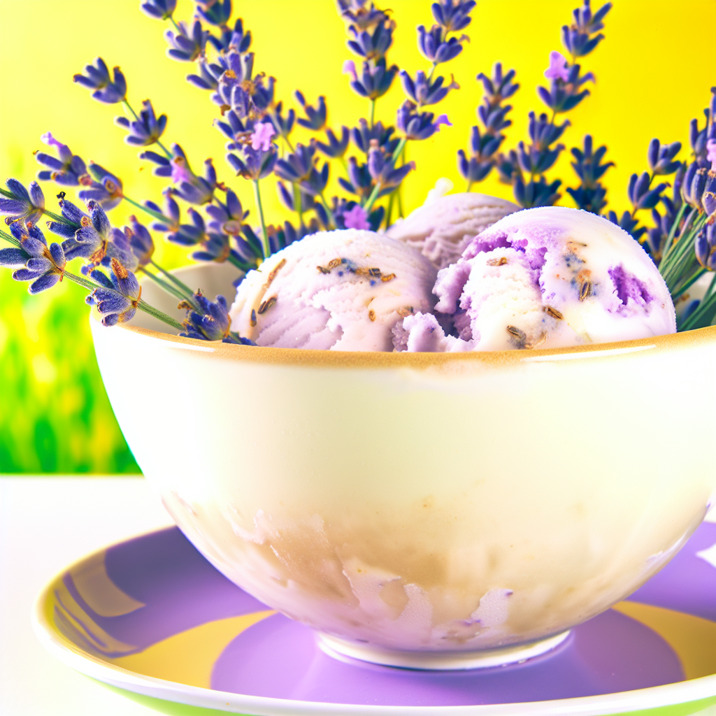 Gelato alla Lavanda Fai Da Te: La Ricetta Estiva Che Sorprende! 1 Gelato alla Lavanda Fai Da Te: La Ricetta Estiva Che Sorprende!