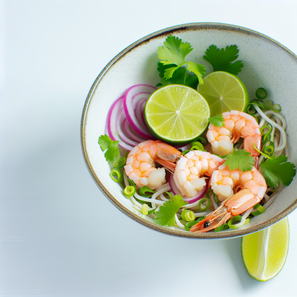 Ramen Freddo Estivo con Gamberi e Lime: La Ricetta Rinfrescante per Condurre l'Estate! 1 Ramen Freddo Estivo con Gamberi e Lime: La Ricetta Rinfrescante per Condurre l'Estate!