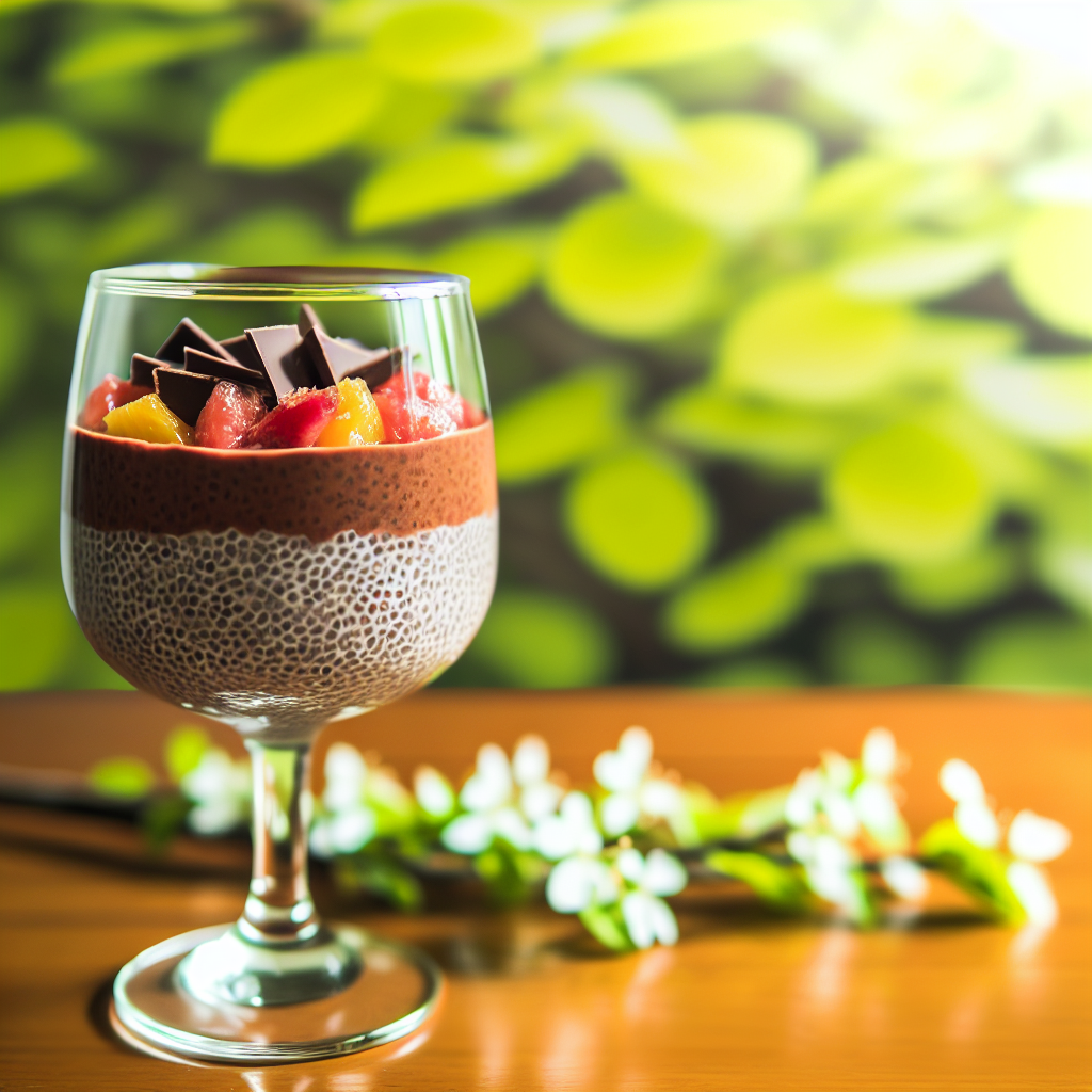 Budino di Chia al Cacao: Ricetta Facile e Veloce da Preparare in 5 Minuti 1 Budino di Chia al Cacao: Ricetta Facile e Veloce da Preparare in 5 Minuti