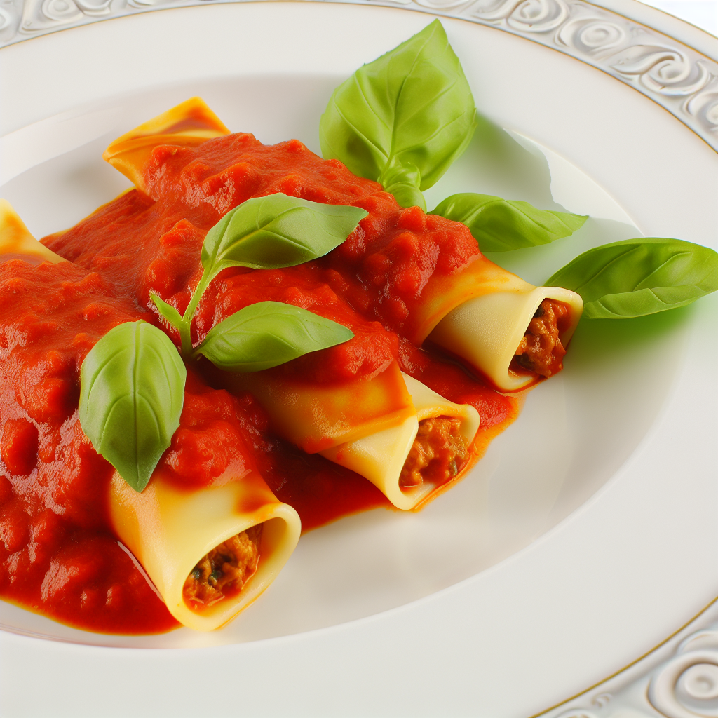 Cannelloni alla Nizzarda: La Ricetta Tradizionale della Cucina Mediterranea 1 Cannelloni alla Nizzarda: La Ricetta Tradizionale della Cucina Mediterranea