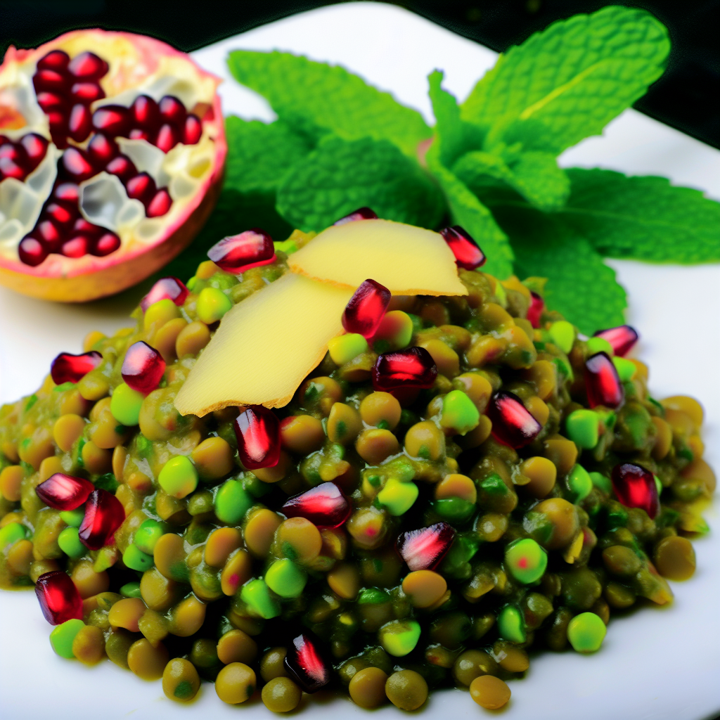 Insalata Detox di Lenticchie, Zenzero e Melograno: Un'esplosione di Sapore e Salute 1 Insalata Detox di Lenticchie, Zenzero e Melograno: Un'esplosione di Sapore e Salute