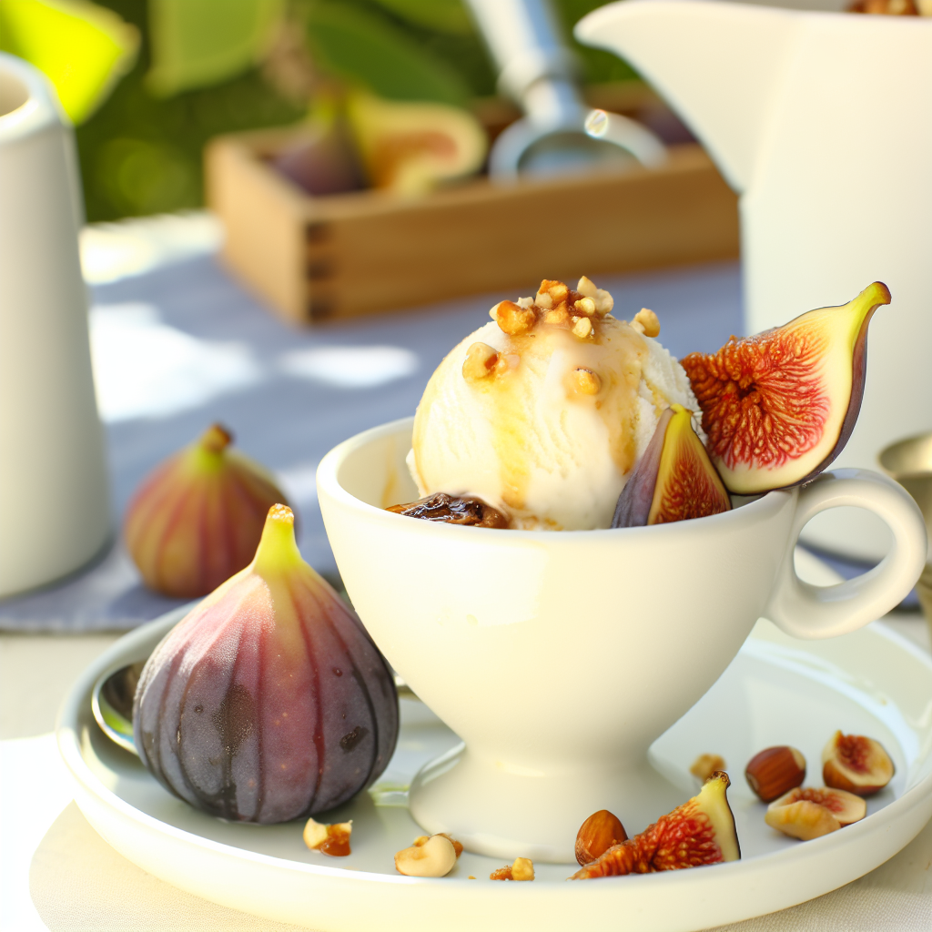 Gelato al Latte di Capra e Fichi Caramellati: La Ricetta Gourmet Estiva da Provare 1 Gelato al Latte di Capra e Fichi Caramellati: La Ricetta Gourmet Estiva da Provare