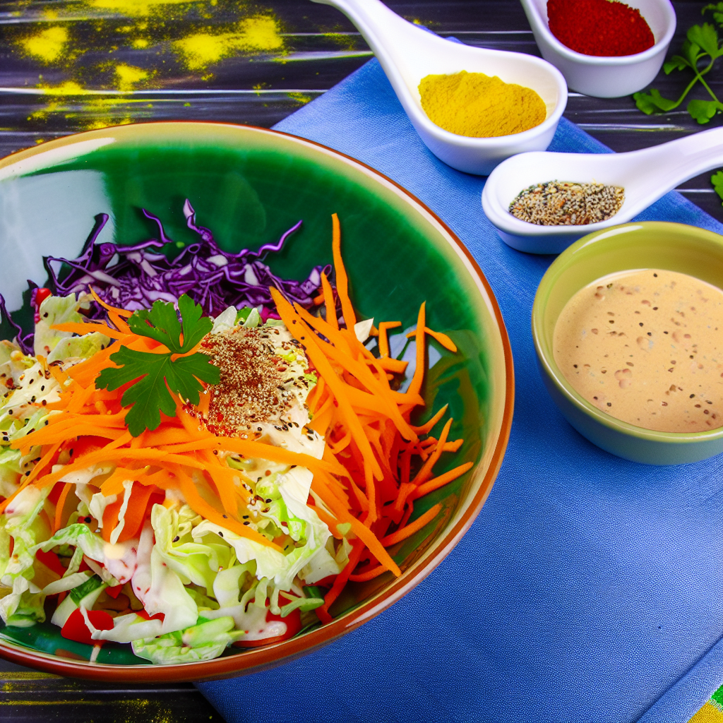 Insalata Croccante di Cavolo Cappuccio e Carote con Salsa Tahina: Ricetta Salutari e Gustosa 1 Insalata Croccante di Cavolo Cappuccio e Carote con Salsa Tahina: Ricetta Salutari e Gustosa