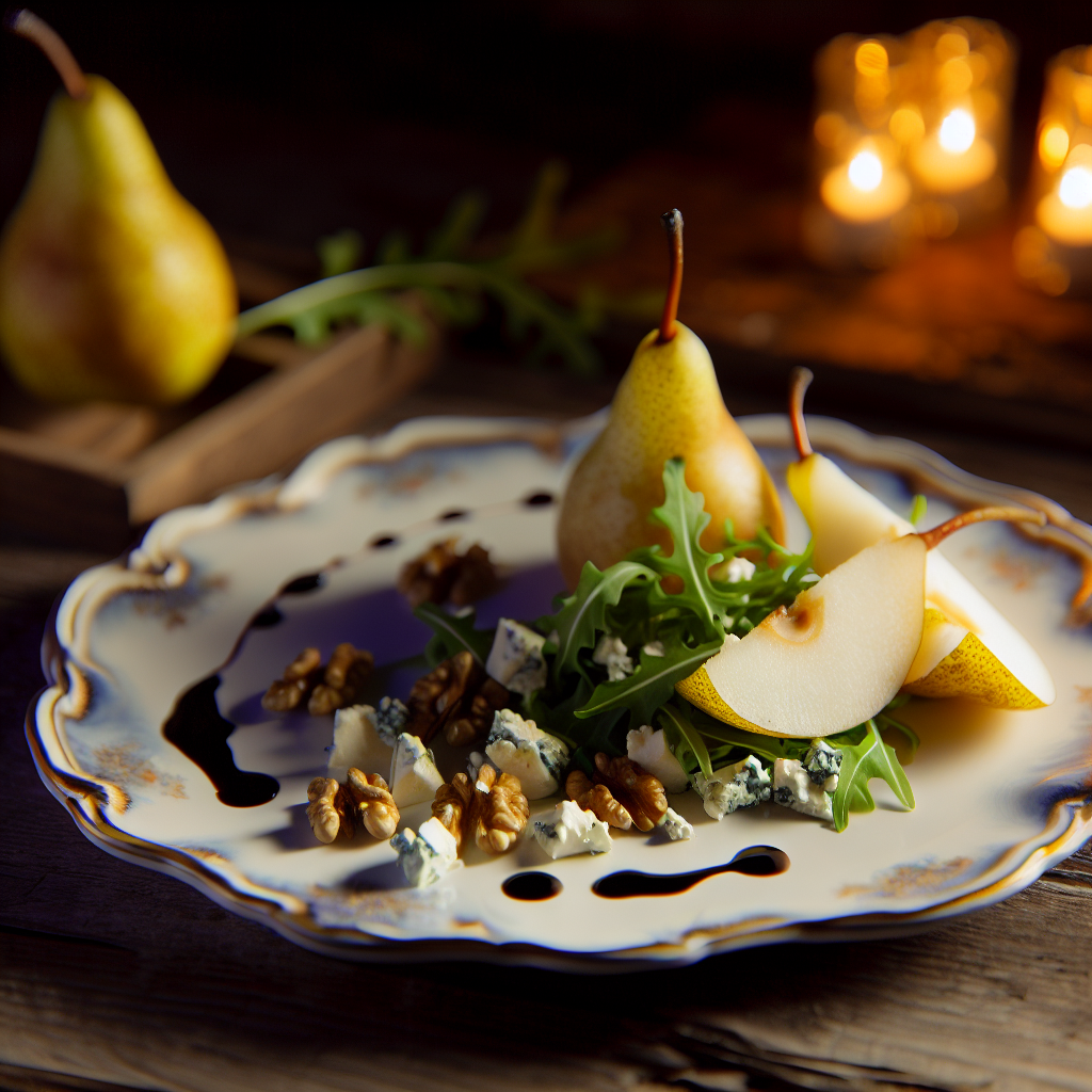 Insalata di Pere, Noci e Gorgonzola: La Ricetta Perfetta per Stupire a Tavola 1 Insalata di Pere, Noci e Gorgonzola: La Ricetta Perfetta per Stupire a Tavola