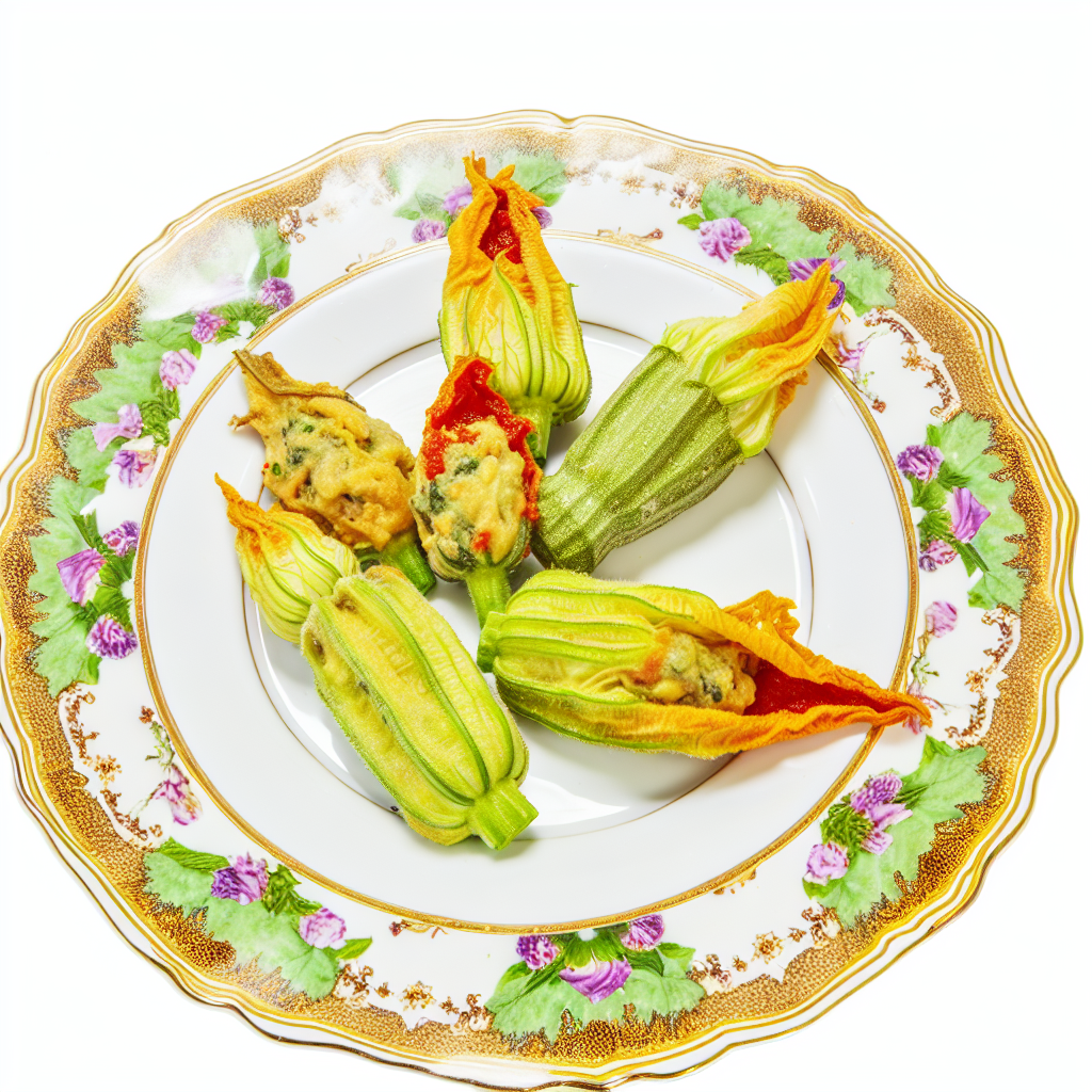 Fiori di Zucca Ripieni alla Napoletana: Ricetta Tradizionale e Gustosa 1 Fiori di Zucca Ripieni alla Napoletana: Ricetta Tradizionale e Gustosa