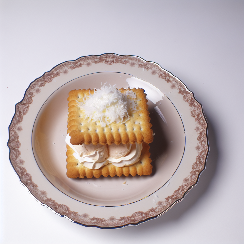 Biscotto Sandwich Cocco e Crema al Latte: Una Golosità Irresistibile da Provare 1 Biscotto Sandwich Cocco e Crema al Latte: Una Golosità Irresistibile da Provare