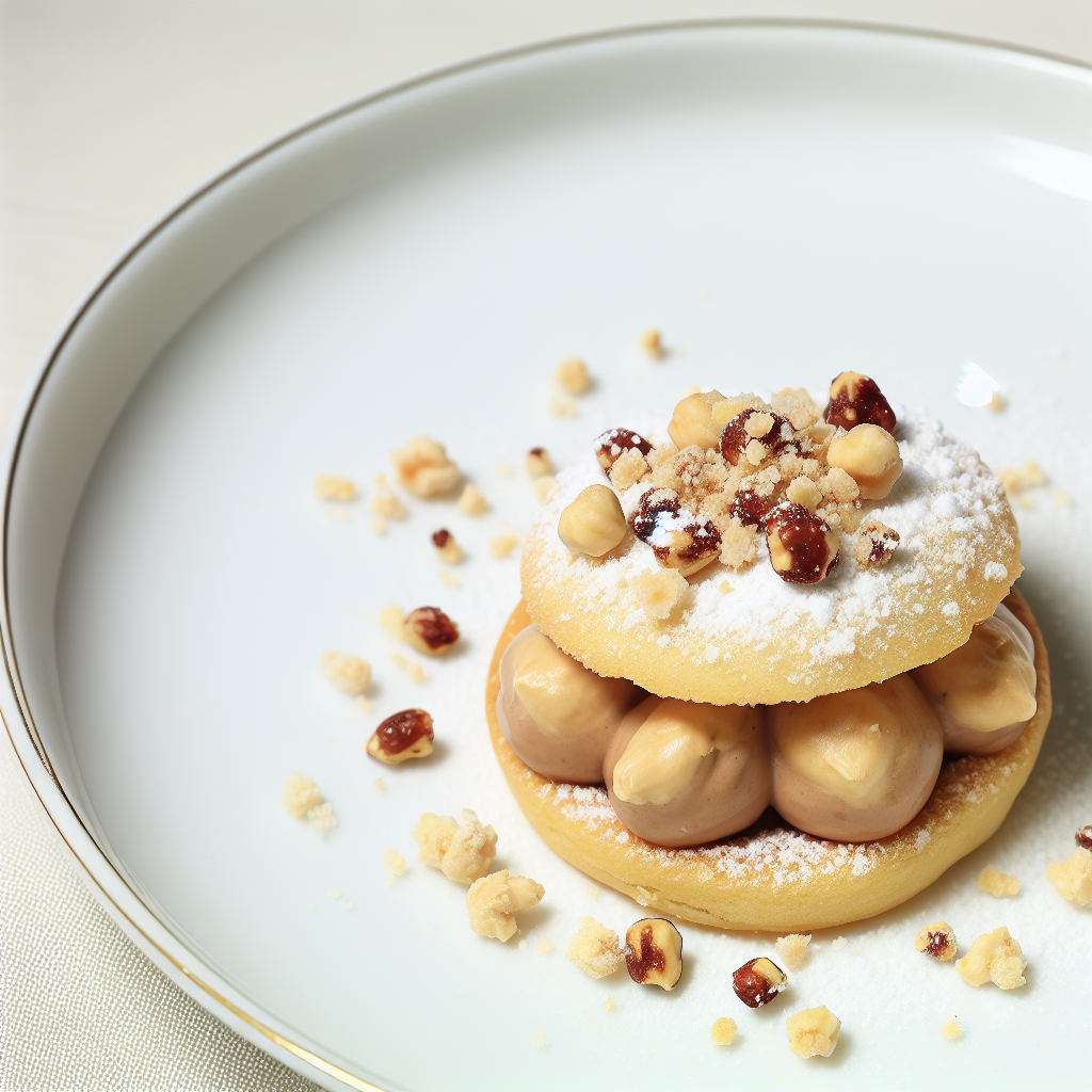 Biscotto con Crema di Nocciole: Un Delizioso Dolce Morbido e Goloso 1 Biscotto con Crema di Nocciole: Un Delizioso Dolce Morbido e Goloso