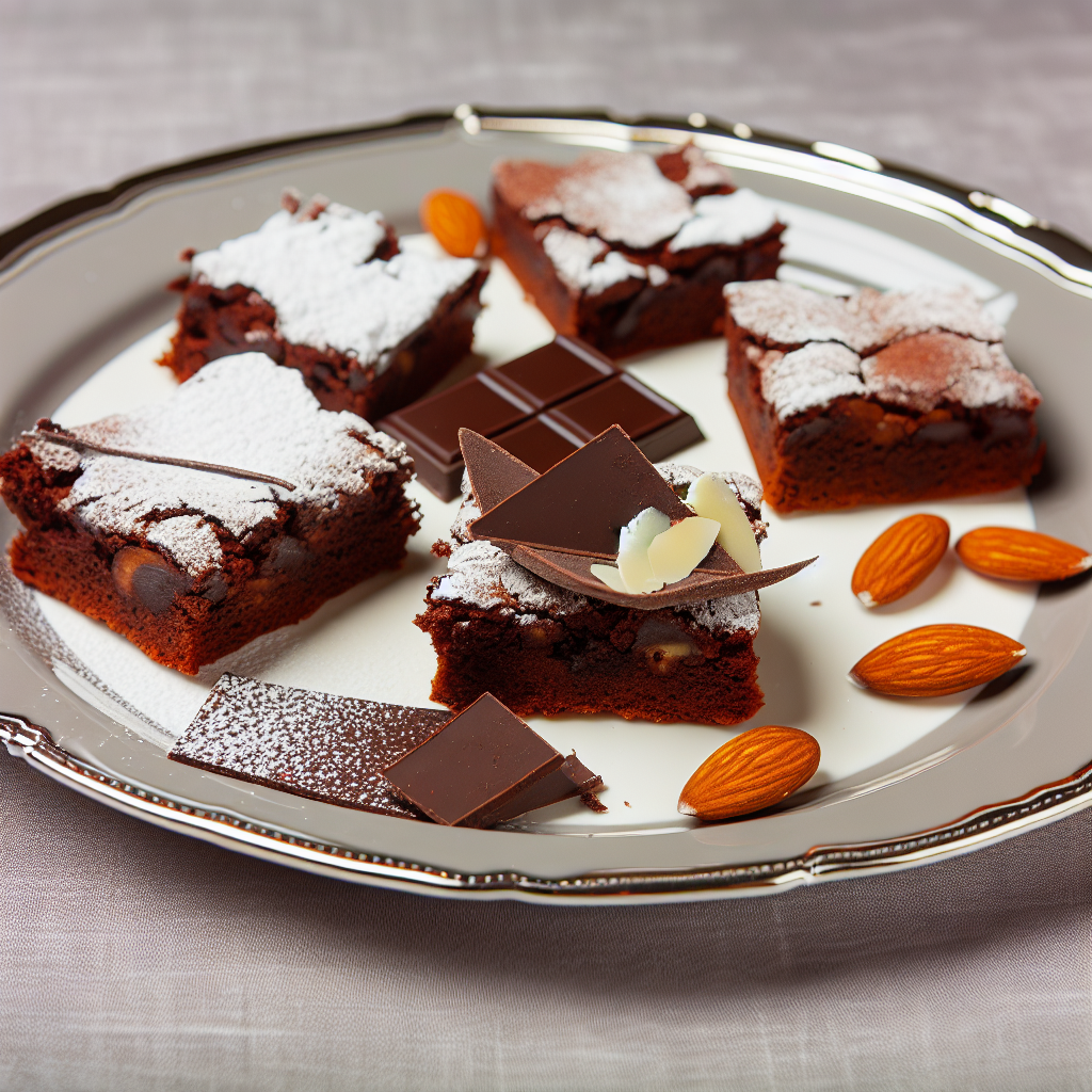 Brownies Senza Glutine con Farina di Mandorle: Ricetta Golosa e Facile da Preparare 1 Brownies Senza Glutine con Farina di Mandorle: Ricetta Golosa e Facile da Preparare