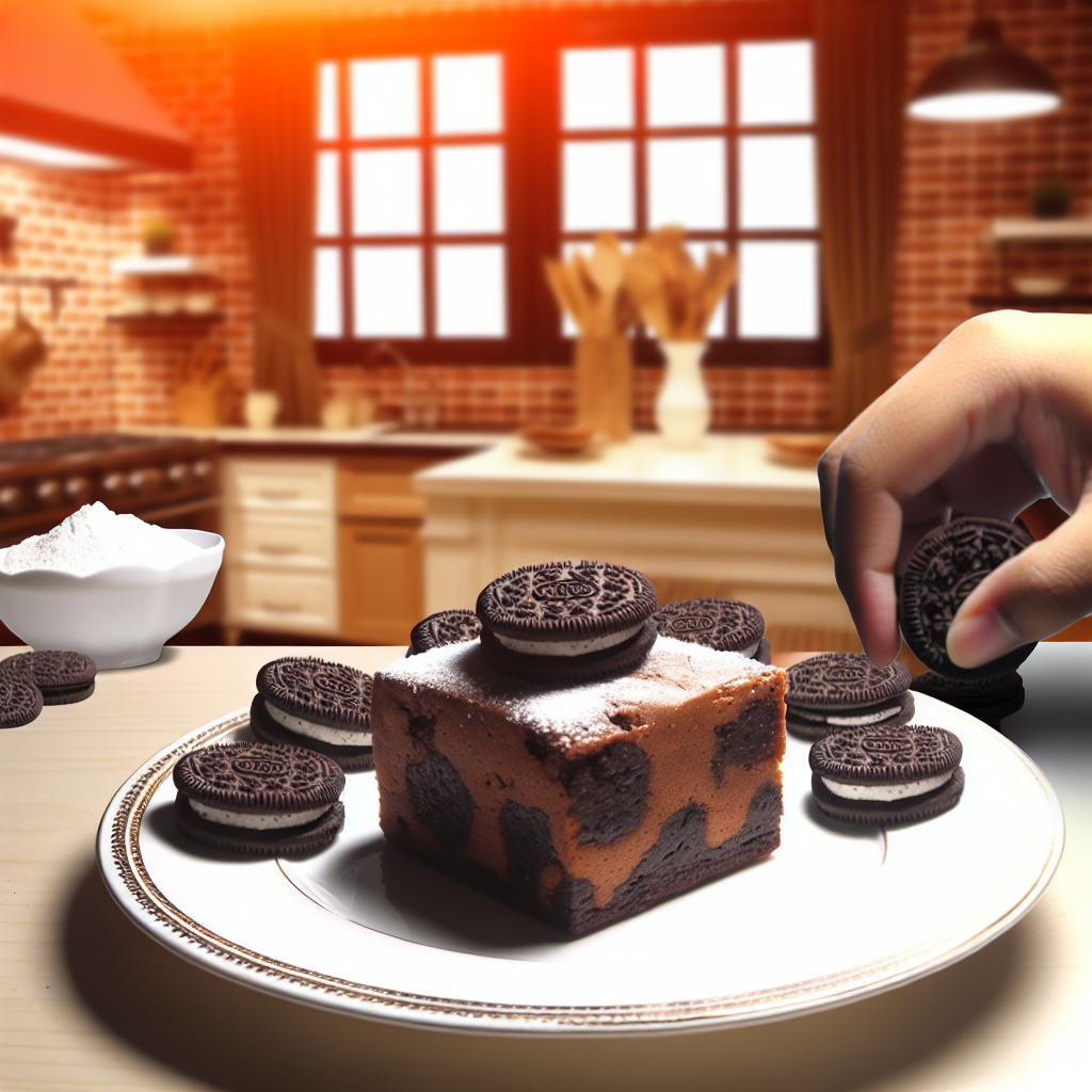 Brownies con Oreo: La Ricetta Perfetta per un Dolcetto Irresistibile 1 Brownies con Oreo: La Ricetta Perfetta per un Dolcetto Irresistibile