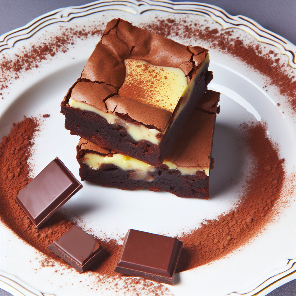 Brownies Cuore Cremoso e Crosticina Croccante: La Ricetta Perfetta per Golosi 1 Brownies Cuore Cremoso e Crosticina Croccante: La Ricetta Perfetta per Golosi