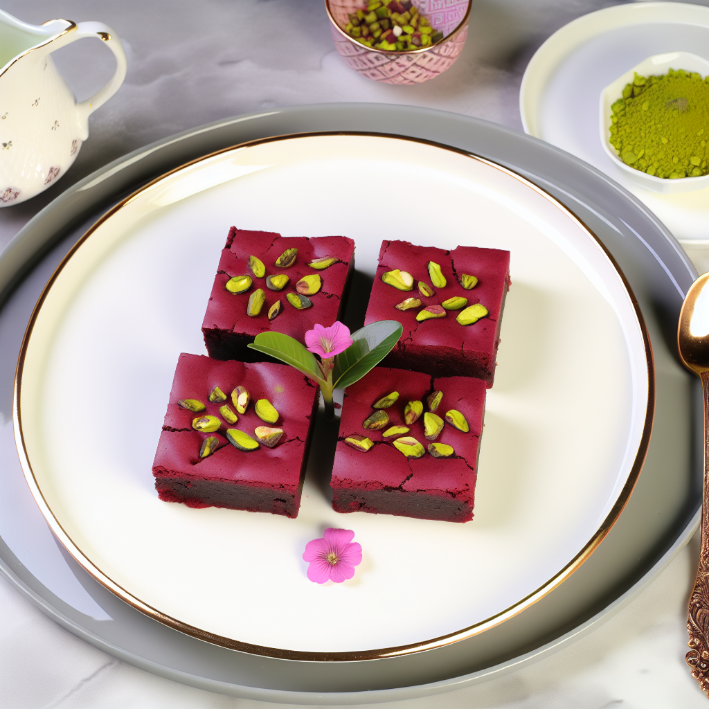 Brownies al Cioccolato Ruby e Pistacchi: Una Delizia Unica e Raffinata 1 Brownies al Cioccolato Ruby e Pistacchi: Una Delizia Unica e Raffinata