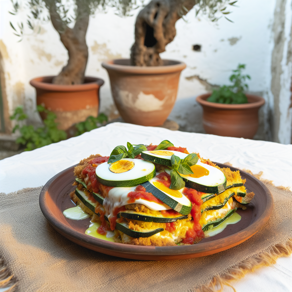 Parmigiana di Zucchine alla Siciliana: Ricetta Tradizionale con Uova Sode e Aromi del Sud 1 Parmigiana di Zucchine alla Siciliana: Ricetta Tradizionale con Uova Sode e Aromi del Sud
