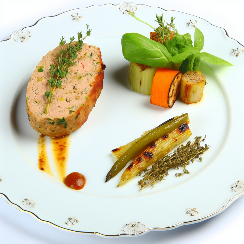 Polpettone di Pollo con Verdure Grigliate: Un Piatto Leggero e Nutriente 1 Polpettone di Pollo con Verdure Grigliate: Un Piatto Leggero e Nutriente