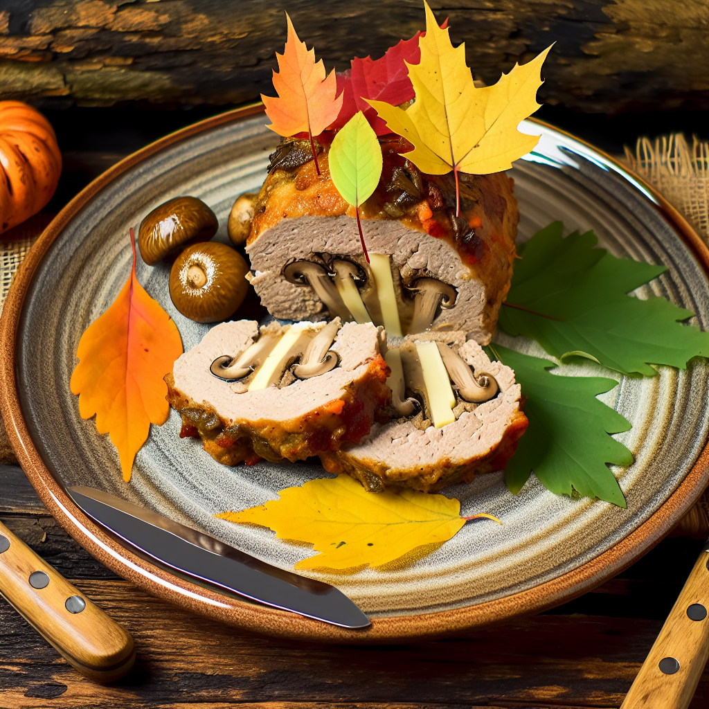 Polpettone con Funghi Porcini e Formaggio: Un Goloso Gusto d'Autunno 1 Polpettone con Funghi Porcini e Formaggio: Un Goloso Gusto d'Autunno