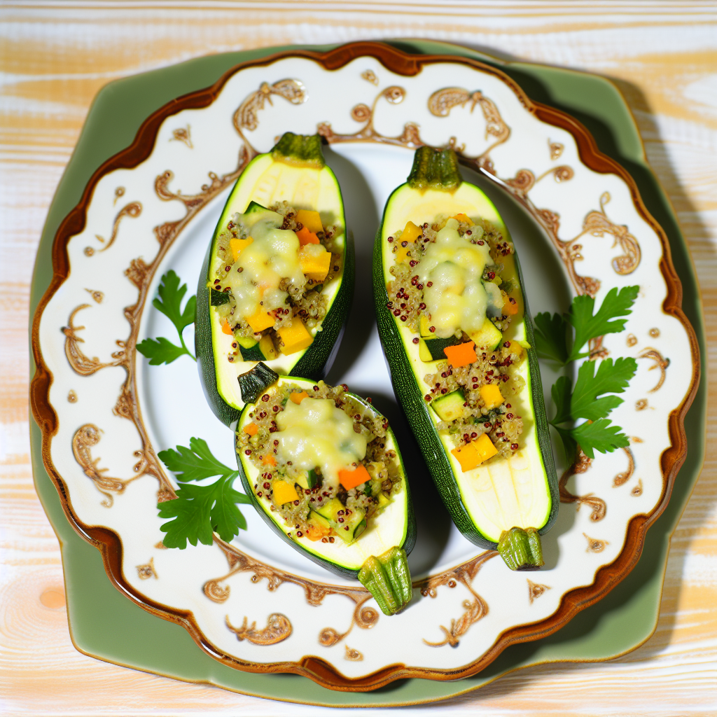 Zucchine Ripiene Vegetariane: Ricette Facili e Gustose per Un Piatto Sano 1 Zucchine Ripiene Vegetariane: Ricette Facili e Gustose per Un Piatto Sano