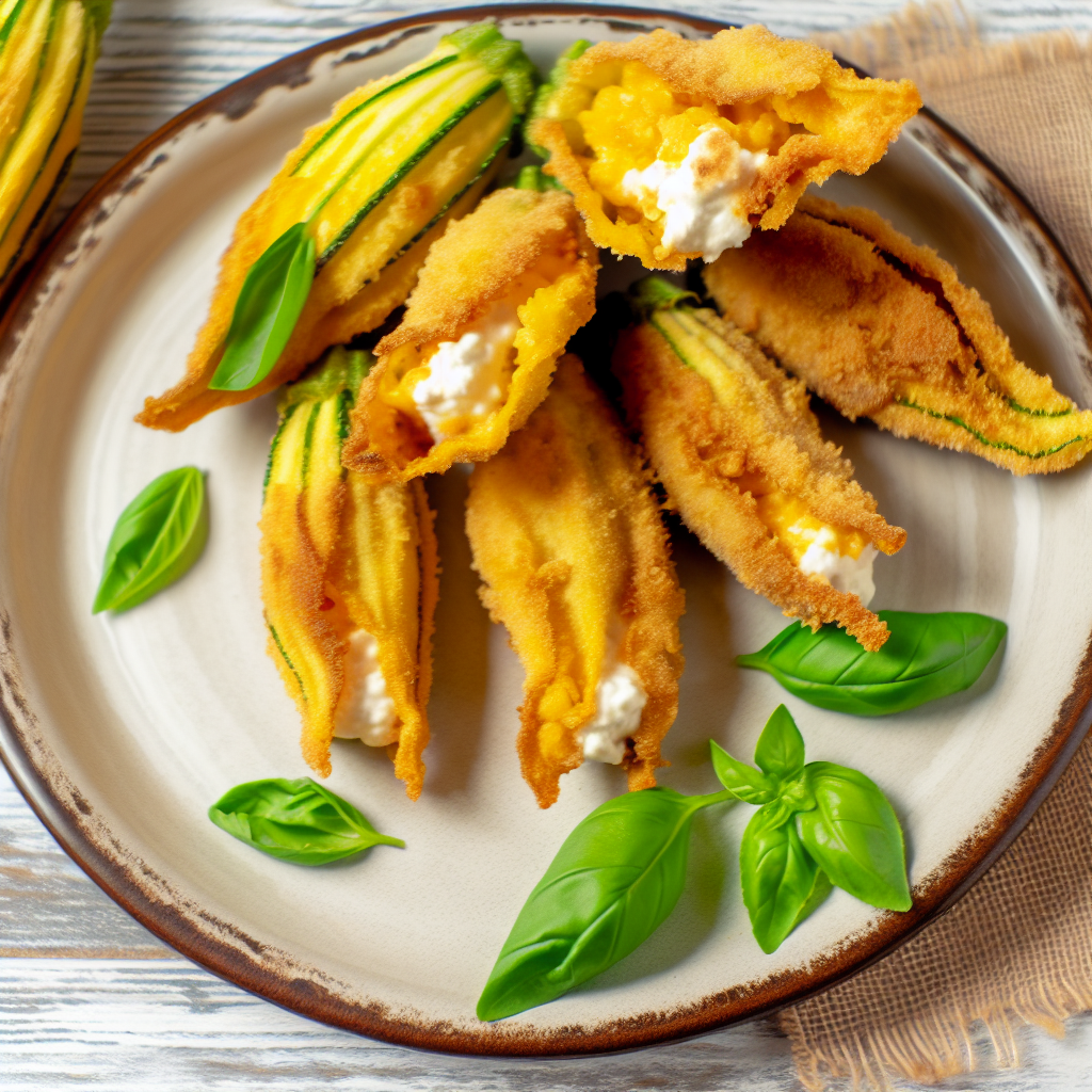 Fiori di Zucca Ripieni Napoletani: La Ricetta Tradizionale da Provare! 1 Fiori di Zucca Ripieni Napoletani: La Ricetta Tradizionale da Provare!