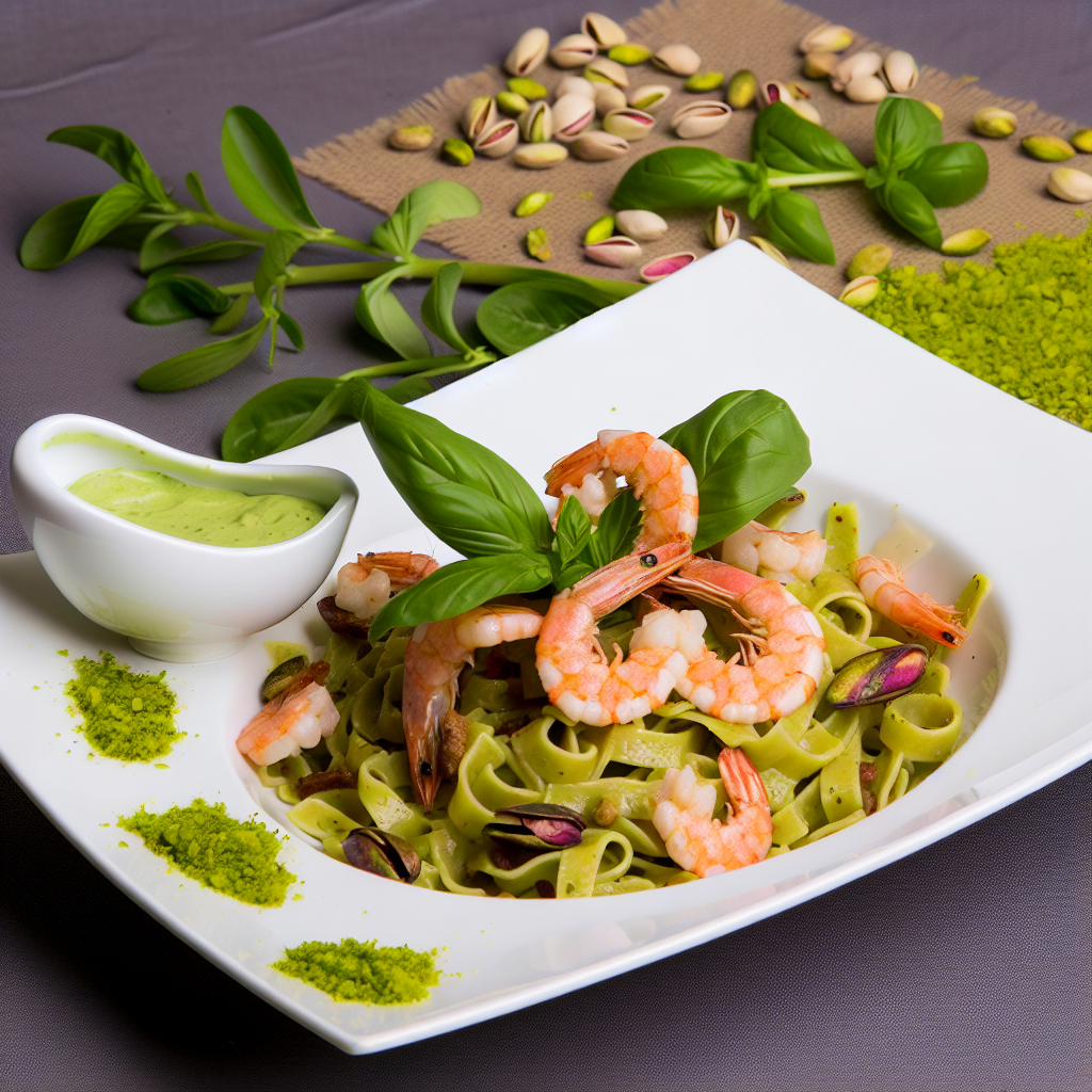 Pasta Gamberoni e Pistacchio: Un Abbinamento di Sapori da Non Perdere! 1 Pasta Gamberoni e Pistacchio: Un Abbinamento di Sapori da Non Perdere!