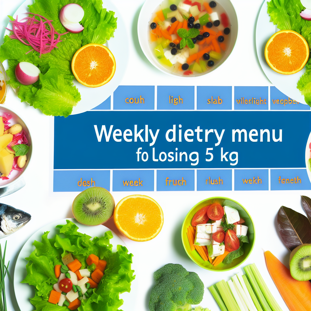 Come Perdere 5 Kg in una Settimana: Menu Efficace e Sano 1 Come Perdere 5 Kg in una Settimana: Menu Efficace e Sano