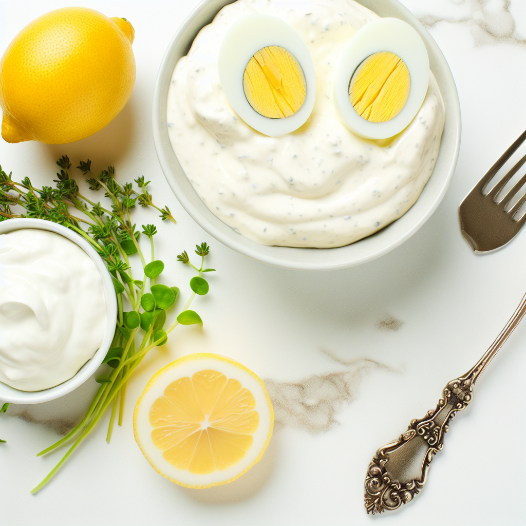 "Ricetta Della Maionese Leggera: Uova Sode e Yogurt per un Gusto Unico" 1 "Ricetta Della Maionese Leggera: Uova Sode e Yogurt per un Gusto Unico"