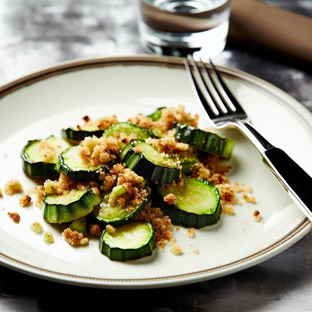 Zucchine Trifolate con Pangrattato: Ricetta Facile e Gustosa 1 Zucchine Trifolate con Pangrattato: Ricetta Facile e Gustosa