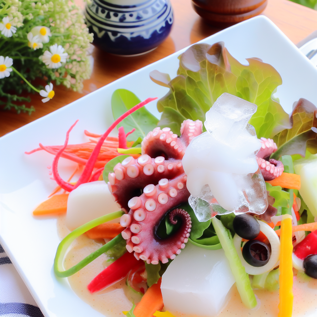 Insalata Fresca con Polpo Congelato: Ricetta Facile e Gustosa 1 Insalata Fresca con Polpo Congelato: Ricetta Facile e Gustosa