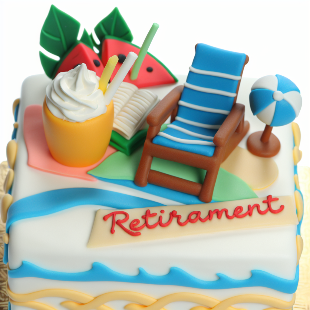 Torta di Pensione: Idee e Frasi Originali per Festeggiare un Nuovo Inizio 1 Torta di Pensione: Idee e Frasi Originali per Festeggiare un Nuovo Inizio