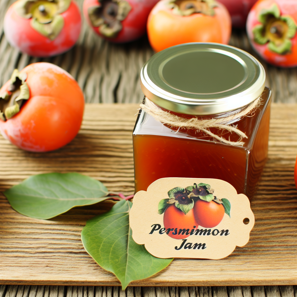 Marmellata di Cachi: La Ricetta della Nonna per un Gusto Autentico 1 Marmellata di Cachi: La Ricetta della Nonna per un Gusto Autentico
