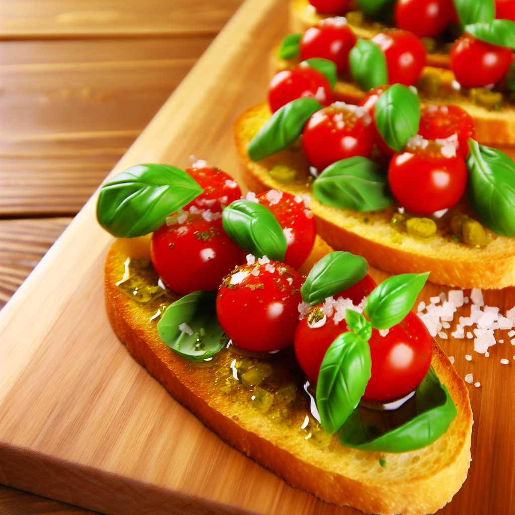 Deliziose Bruschette con Pomodorini: Ricette Facili e Veloci da Provare 1 Deliziose Bruschette con Pomodorini: Ricette Facili e Veloci da Provare